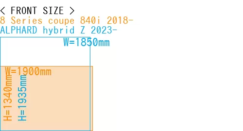 #8 Series coupe 840i 2018- + ALPHARD hybrid Z 2023-